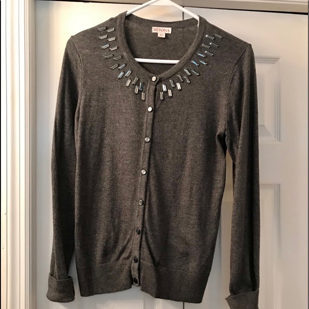 Merona Embellished Cardigan